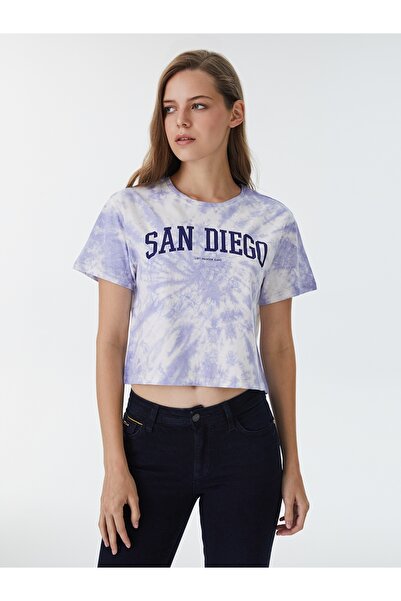 Loft Crop Kadın Tshirt K.kol