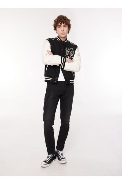 Replay Normal Bel Slim Tapered Erkek Denim Pantolon M1021 098 BLACK
