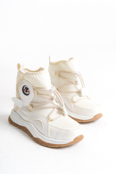 Moda Lime Παιδικές χειμερινές μπότες με χοντρή και ελαφριά σόλα, εύκολη στη χρήση με Velcro