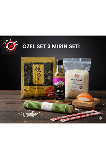 UMAİ Sushi Özel Set 3 Mirin / Suşi Seti