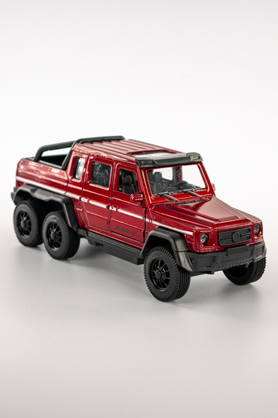 shop 6 Tekerlekli, Off-Road Araç Modeli – Bordo Yüksek Kalite Metal Araç figü...