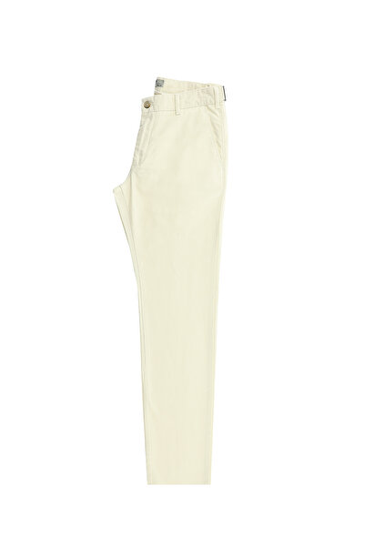 Kiğılı Slim Fit Buckled Canvas / Chino Pants