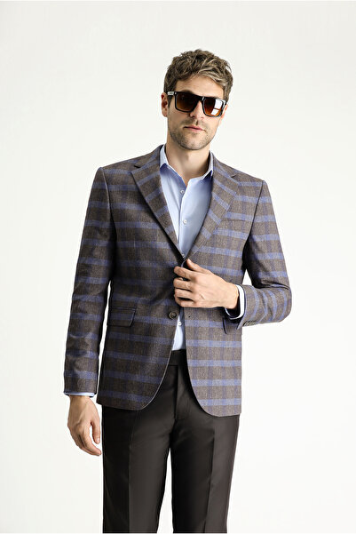 Kiğılı Κλασικό καρό μπουφάν