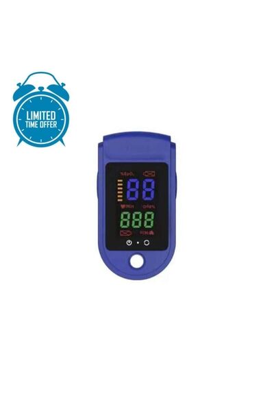 müge medikal Detel Pro Di-oxy10 Pulse Oksimetre Oksijen Nabız Ölçer Detel