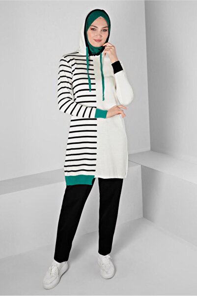 Alvina ΡΙΓΕΤΑ ΜΠΟΥΦΑΝΤΑ με κουκούλα ΙΚΟ ΤΟΥΝΙΚ 43179