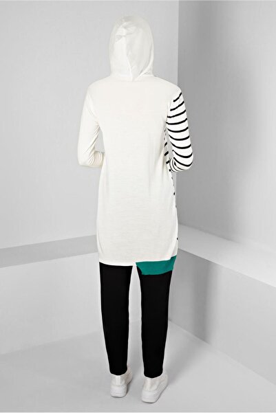 Alvina ΡΙΓΕΤΑ ΜΠΟΥΦΑΝΤΑ με κουκούλα ΙΚΟ ΤΟΥΝΙΚ 43179