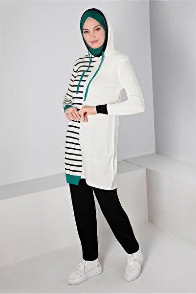 Alvina ΡΙΓΕΤΑ ΜΠΟΥΦΑΝΤΑ με κουκούλα ΙΚΟ ΤΟΥΝΙΚ 43179