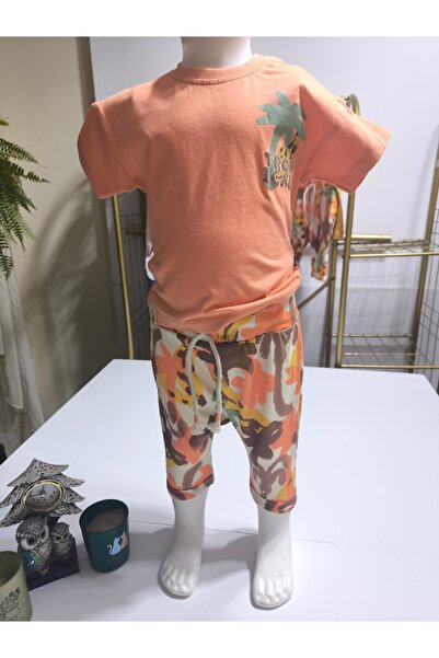 Miniworld طقم شورت للأطفال للجنسين والبنات والأولاد (كابري) لحضانة الأطفال مصنوع من القطن بنسبة 100% بتصميم كاجوال فاخر