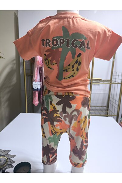 Miniworld طقم شورت للأطفال للجنسين والبنات والأولاد (كابري) لحضانة الأطفال مصنوع من القطن بنسبة 100% بتصميم كاجوال فاخر