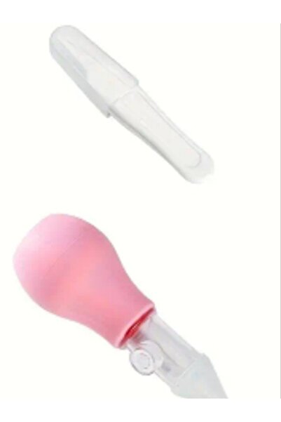 ORGANICYOU BEIDILE Yenidoğan Burun Temizleyici Soğuk Akıntılı Burun Temizleyici Bebek Aspiratörü Silikon PEMBE