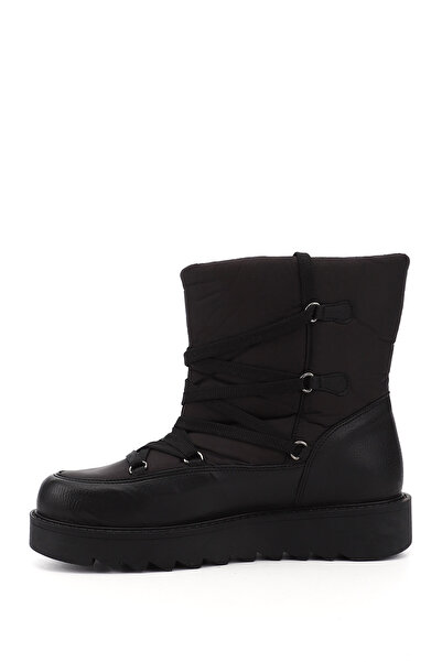 GÖNDERİ(R) ČERNÉ dámské sněhule s kulatou špičkou 06415