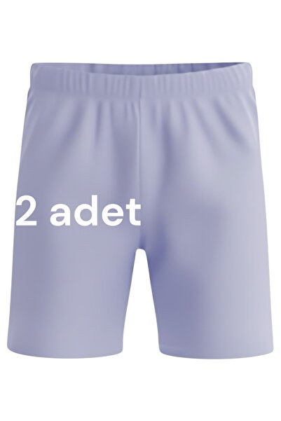 TAMGÜN Kız Çocuk Kısa Tayt Şort – Pamuklu Likralı Spor Voleybol Günlük Etek Altı Rahat