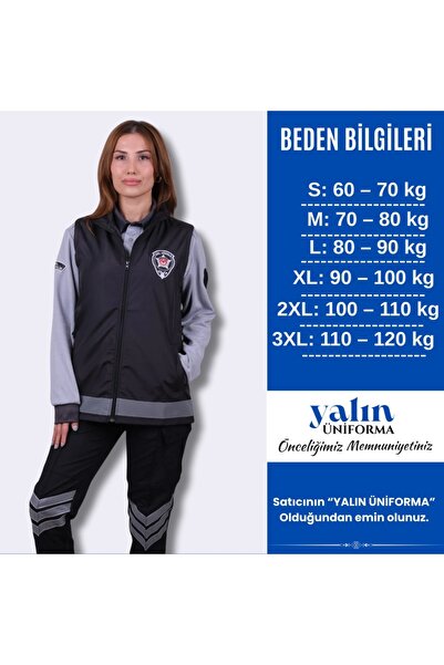 YALIN UNİFORMA Özel Güvenlik Kadın Mondil Yelek