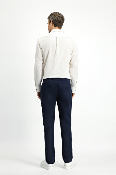 Kiğılı Regular Fit Likralı Kanvas / Chino Pantolon