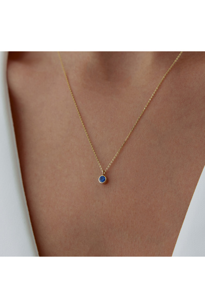 Cherry by Özkonak Yay Burcu Tanzanite Kolye