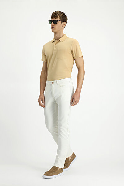 Kiğılı Regular Fit Lycra Canvas / Chino Pants