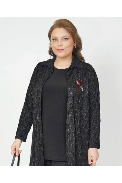 Femina Plus Size Evening Dress Double Suit