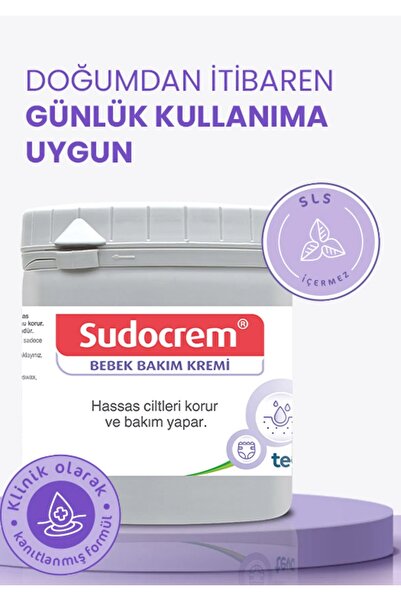 Sudocrem 125 gr 2'li Bebek Bakım Kremi.