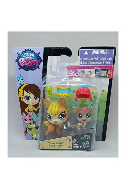 Littlest Pet Shop yaya ve softly 2li miniş aksesuarlı oyuncak littlest pets orijinal