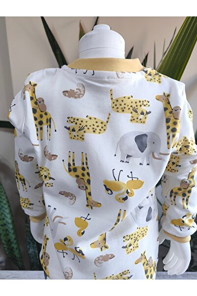 Miniworld Girl-Boy Baby-Child Pajama Set 100% Cotton Long Sleeve Round Neck Seasonal