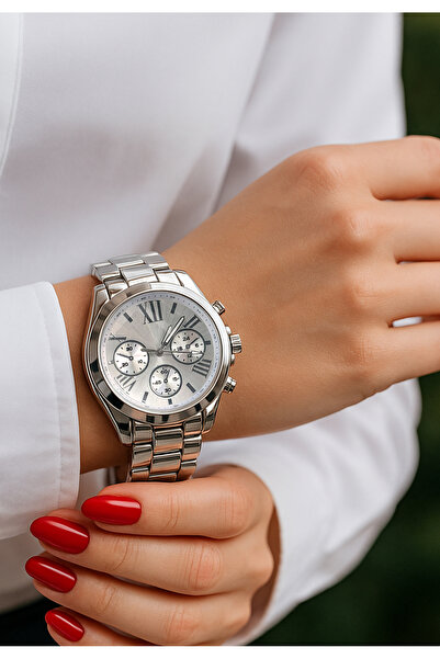 Tulpar Trend Mk Model Silver Color Women Wristwatch