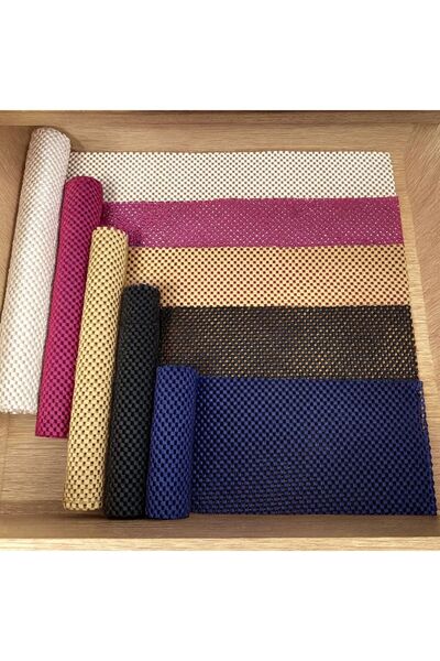 YEK HOME TEKSTİL Carpet Anti-Slip Thick Checkerboard - Shelf Anti-Slip