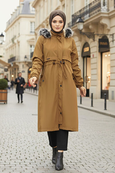 Neva Style Хутряна парка з капюшоном 60651tb