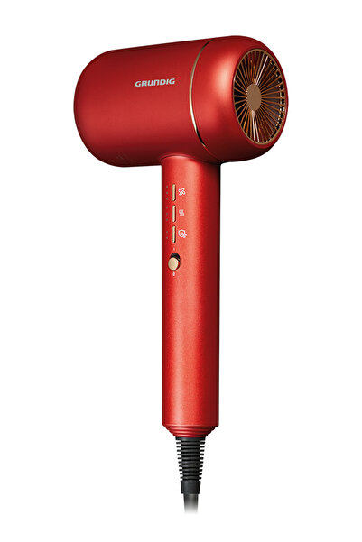 Grundig Hair Dryer Hd 9980 Ionica Air Styler Red Hair Dryer