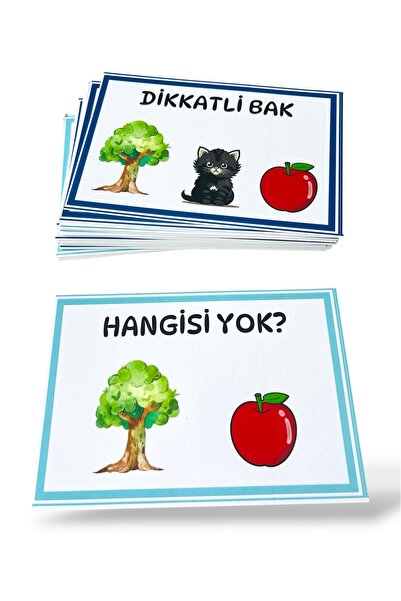 Loyameri Kidsshop Attention, Which One Is Missing? Cards 40 Cards