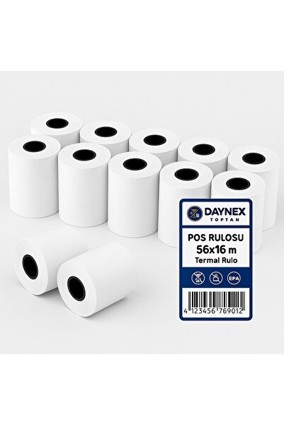 DAYNEX TERMAL POS RULOSU 56X16M 10 ADET