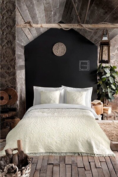 Sarev Wales Battaniye Seti-yatak Örtüsü Çift Kişilik V1