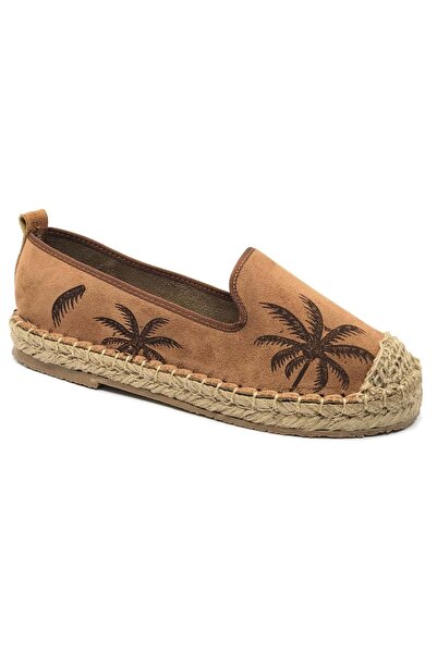Kids Club Shoes حذاء باليه نسائي من Feles Espadril باللون البني
