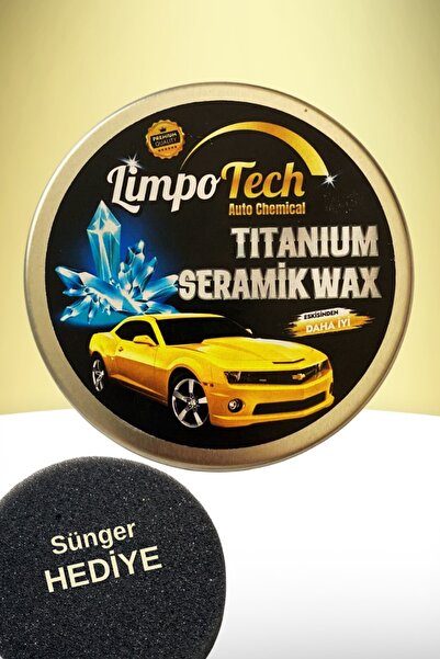 LİMPO TECH TITANIUM SERAMİK Wax 150 Ml /seramik Katkılı Hızlı Ve Pratik Cila 500ML waxcila