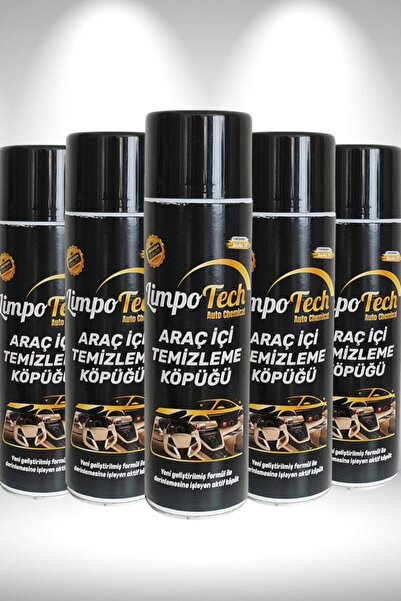 LİMPO TECH Araba köpük temizleyici sprey deri koltuk araba temizleme spreyi ç...