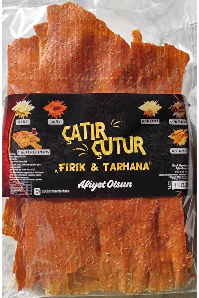 Çatır&Çutur Bol Yoğurtlu Cips Maraş Tarhana (KIRMIZI ACI BİBERLİ) 500 Gr.