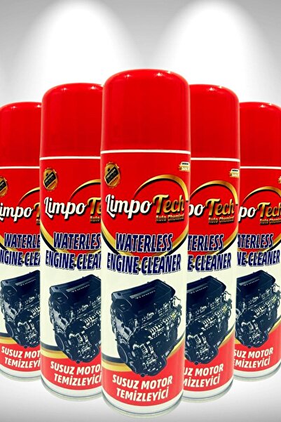 LİMPO TECH Susuz Motor Temizleyici Susuz Motor Temizleme Yıkama Spreyi 5 Adet