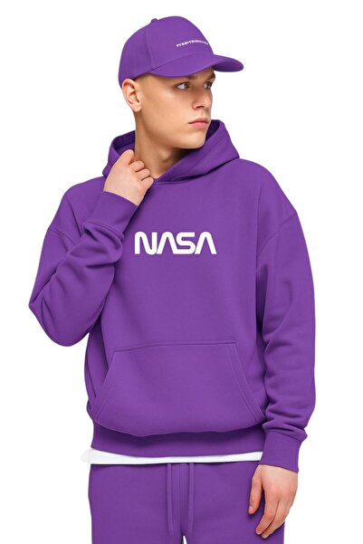 DM DOLCE MORE سويت شيرت مطبوع من ناسا