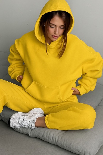 DM DOLCE MORE SWEATSHIRT DE CULOARE SOLIDĂ UNISEX