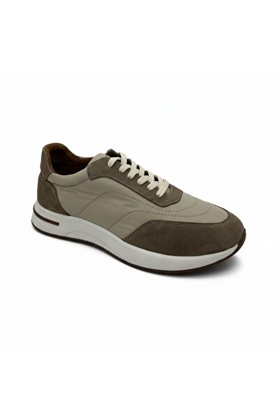 DOSA SHOES حذاء كاجوال رجالي برباط - بيج