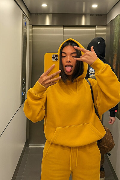 E-ROMA SWEAT OVERSIZE CU GUGĂ