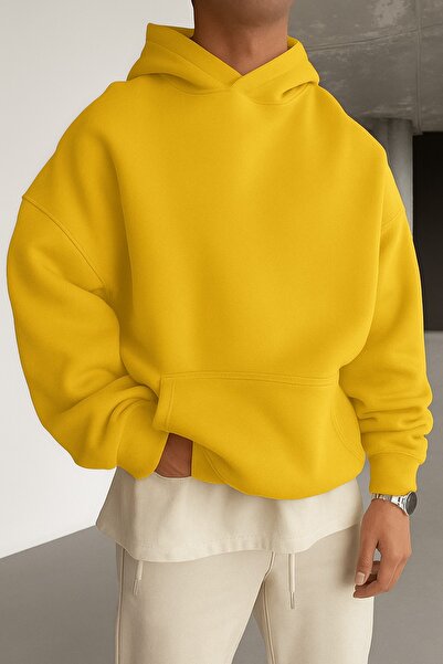 DM DOLCE MORE SWEATSHIRT UNISEX DE CULOARE SOLIDA