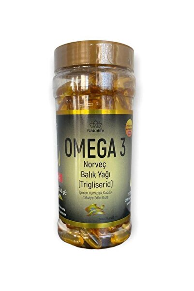 Genel Markalar Omega-3 Norveç Yağı 1300 Mg 200 Yumuşak Kapsül