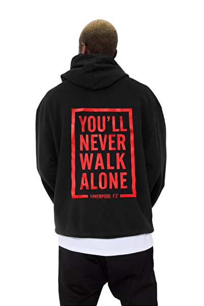 DM DOLCE MORE سترة رياضية بقلنسوة مطبوعة من القطن الممشط بثلاثة خيوط