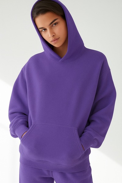 DM DOLCE MORE SWEATSHIRT DE CULOARE SOLIDĂ UNISEX