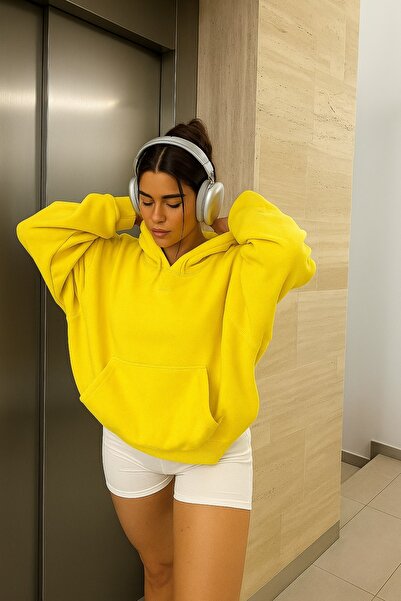 DM DOLCE MORE SWEATSHIRT UNISEX DE CULOARE SOLIDA