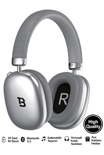 Tech&bello accessories Kablosuz Kulaküstü Bluetooth Kulaklık Stereo-Mikrofon-...