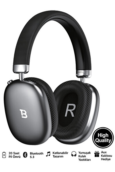 Tech&bello accessories Kablosuz Kulaküstü Bluetooth Kulaklık Stereo-Mikrofon-...