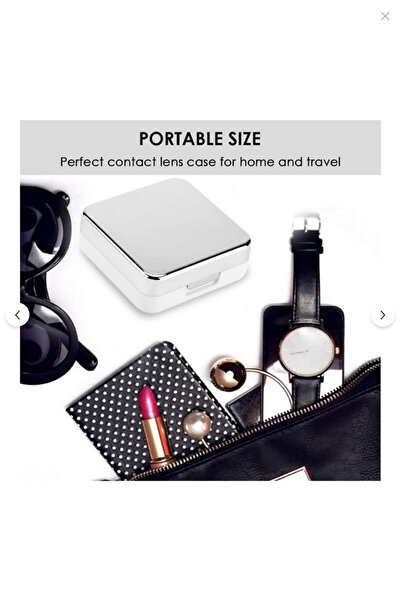 Buffer Fonksiyonel Seyahat Için Koruyucu Mini Hijyenik Kontakt Lens Saklama Kutusu