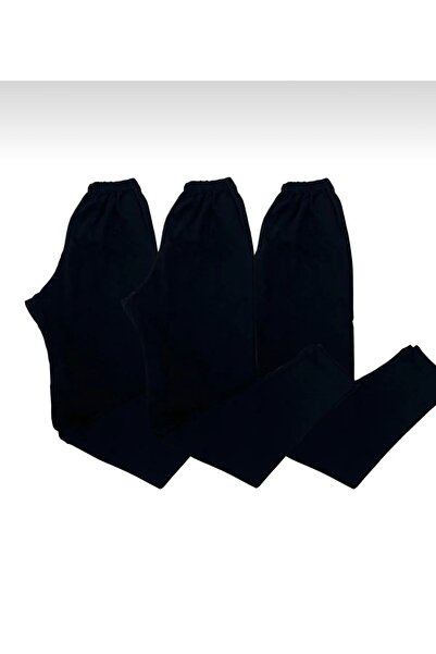 Oyga Черен унисекс удобен клин тип потник - Долни гащи и пижами, Зима