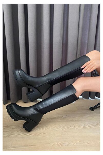 asmi shoes Жіночі черевики з платформою 8 см на підборах з хвилястою задньою частиною